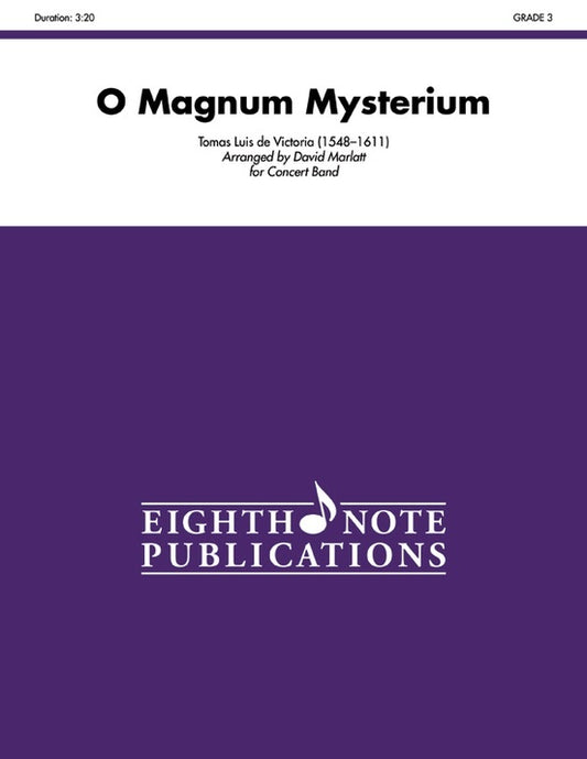 O Magnum Mysterium Concert Band Gr 3