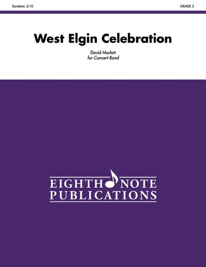 West Elgin Celebration Concert Band Sheet Music Grade 3