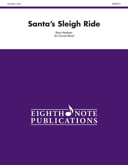 Santas Sleigh Ride Concert Band Grade 2 Sheet Music