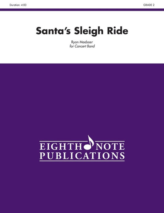 Santas Sleigh Ride Concert Band Grade 2 Sheet Music