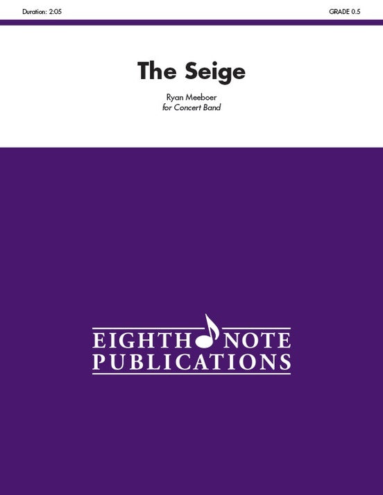 Seige The CB Gr 0.5 Concert Band Sheet Music