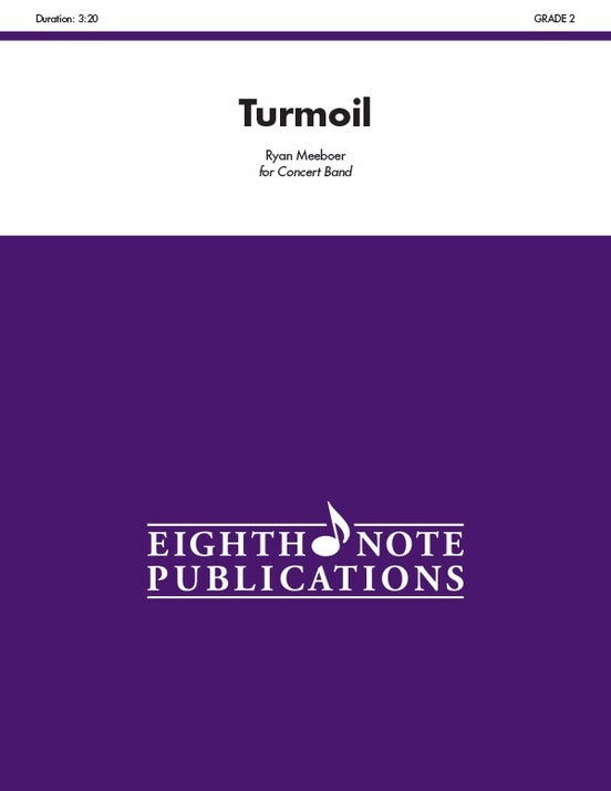 Turmoil Concert Band Sheet Music Grade 2