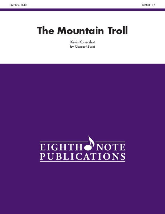 Mountain Troll The Concert Band Gr 1.5