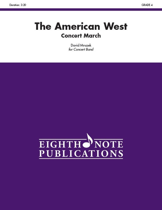 American West Concert March CB Gr 4 Sheet Music