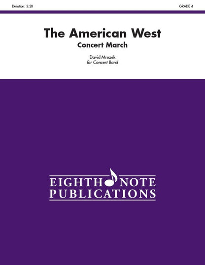 American West Concert March CB Gr 4 Sheet Music