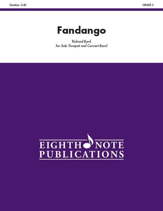 Fandango Solo Trumpet And Concert Band Gr 3