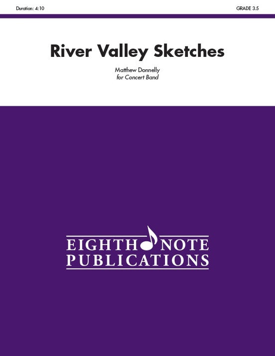 River Valley Sketches Concert Band Gr 3.5