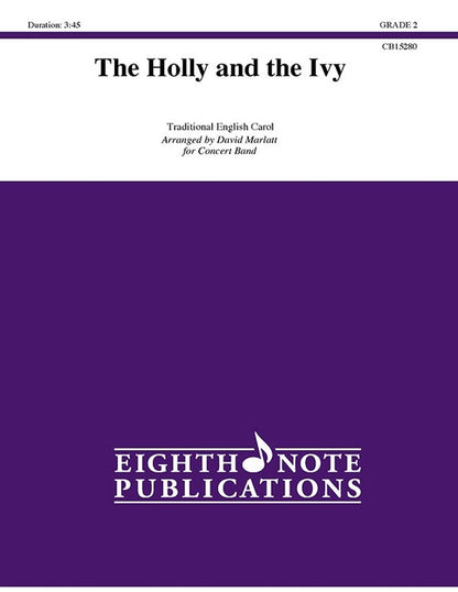 The Holly and the Ivy Concert Band Sheet Music Grade 2
