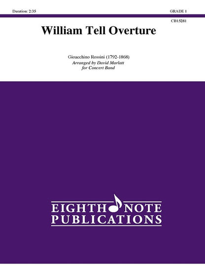 William Tell Overture Concert Band Sheet Music Grade 0.5