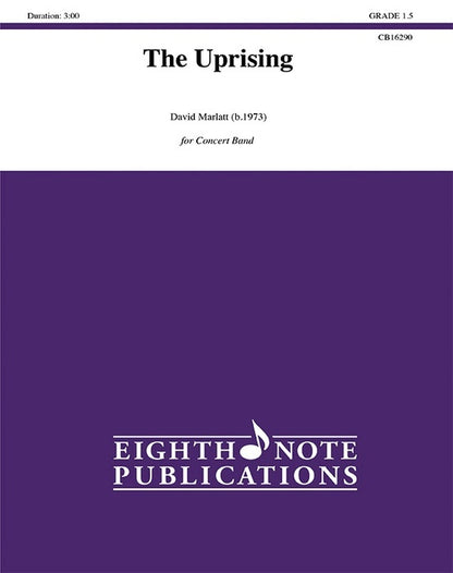 Uprising Concert Band Sheet Music Grade 1.5