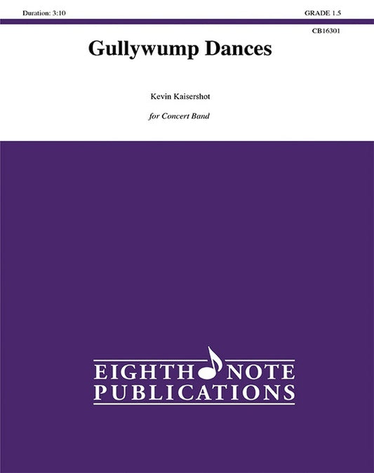Gullywump Dances Concert Band Gr 1.5