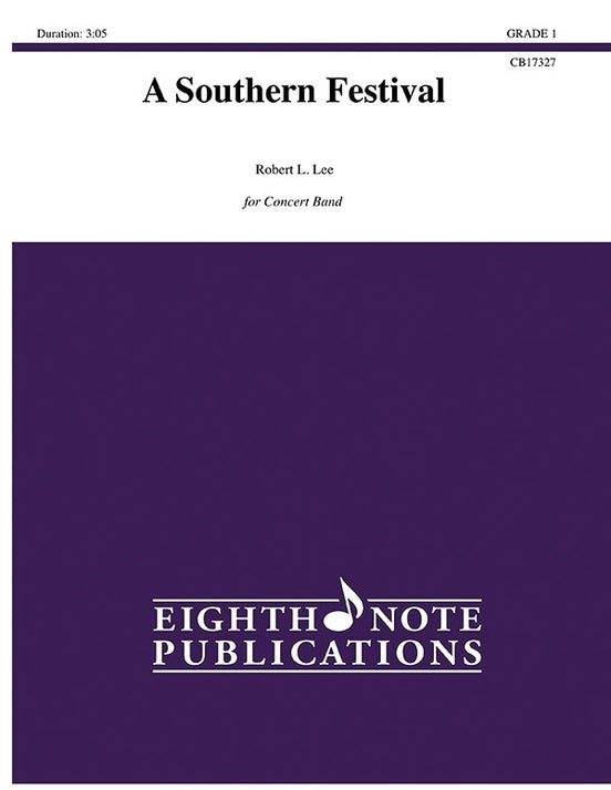 A Southern Festival Concert Band Sheet Music Grade 1