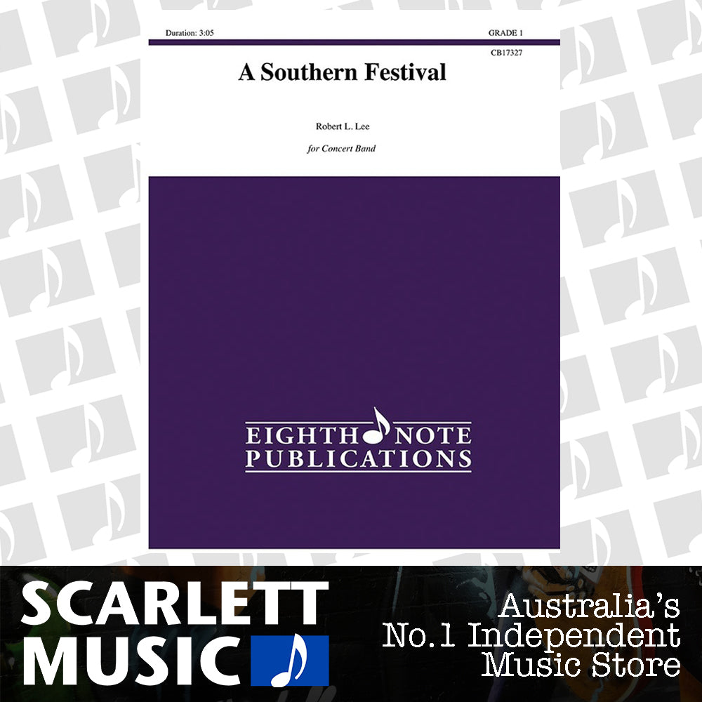 A Southern Festival Concert Band Sheet Music Grade 1 — view 2