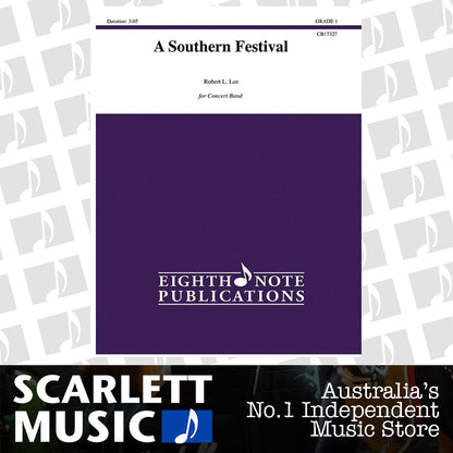 A Southern Festival Concert Band Sheet Music Grade 1 — view 2