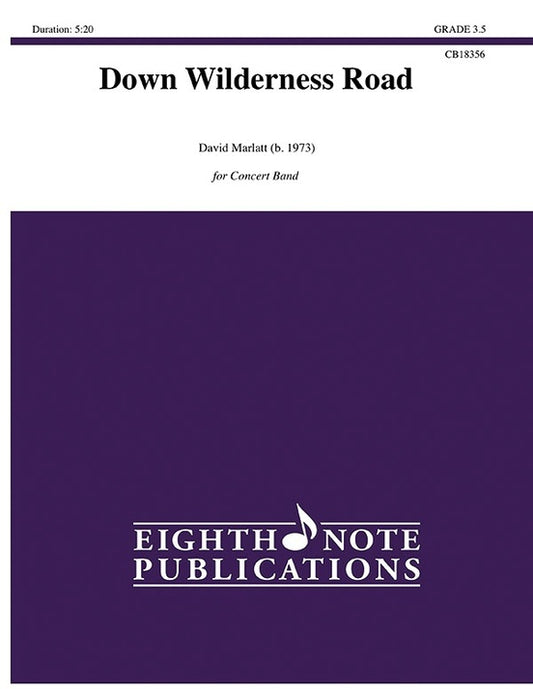 Down Wilderness Road Concert Band Gr 3.5