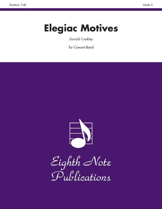 Elegiac Motives Concert Band Gr 3