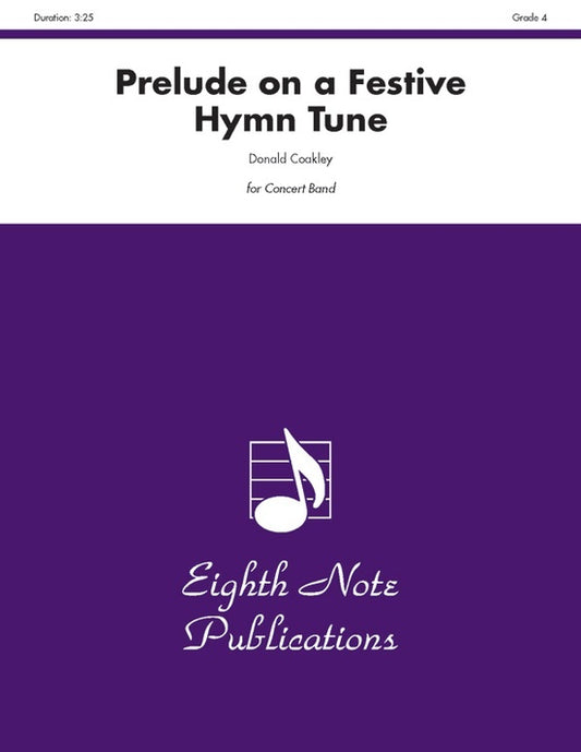 Prelude On A Festive Hymn Tune Concert Band Gr 4