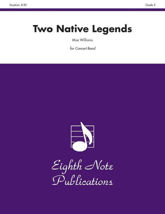 Two Native Legends Concert Band Sheet Music Grade 5