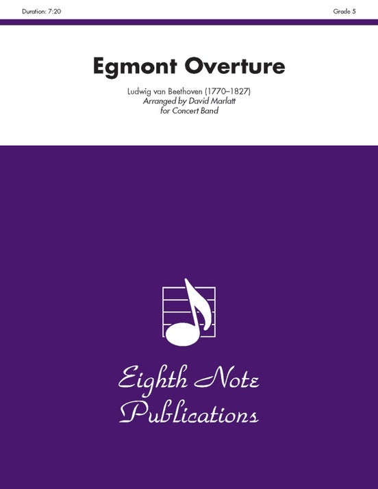 Egmont Overture Concert Band Gr 5