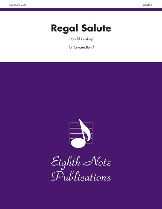 Regal Salute Concert Band Gr 1.5