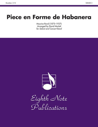 Piece En Forme De Habanera Concert Band Gr 3