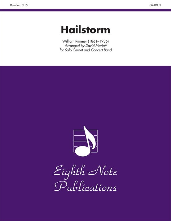 Hailstorm Solo Cornet And Concert Band Gr 3