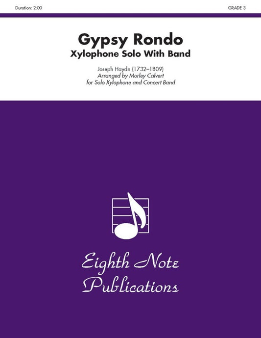 Gypsy Rondo Solo Xylophone And Concert Band Gr 3