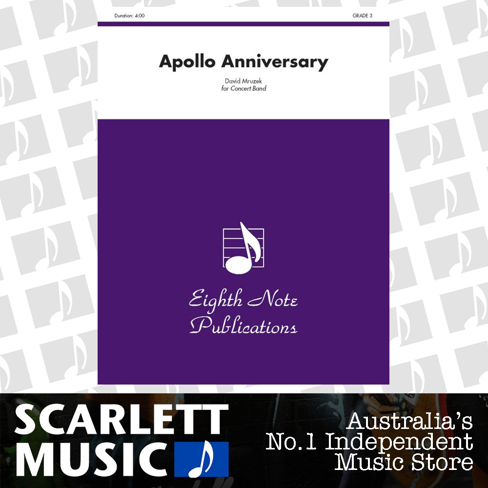 Apollo Anniversary Concert Band Sheet Music Grade 3 — view 2