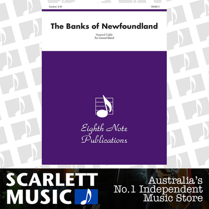 The Banks of Newfoundland Concert Band Sheet Music Grade 5 — view 2