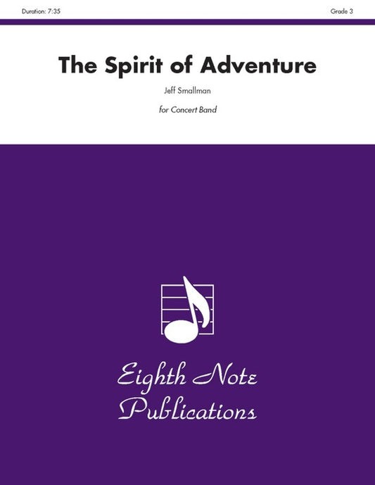 Spirit of Adventure Concert Band Sheet Music Grade 3