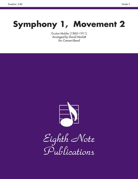 Symphony 1 Movement 2 Concert Band Sheet Music Grade 3