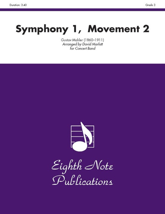 Symphony 1 Movement 2 Concert Band Sheet Music Grade 3