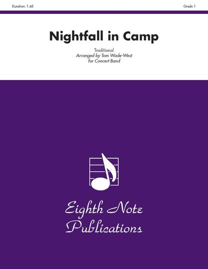 Nightfall In Camp Concert Band Gr 1.5