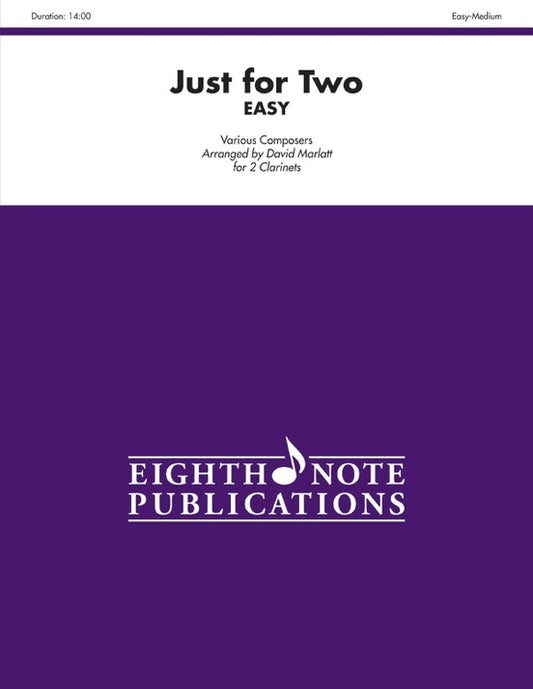 Just For Two - Easy 2 Clarinets