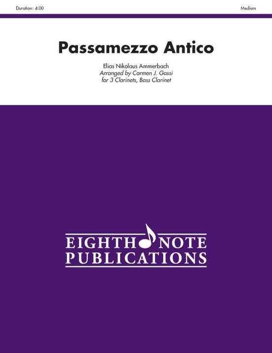 PasSamezzo Antico 3 Clarinets Bass Clarinet