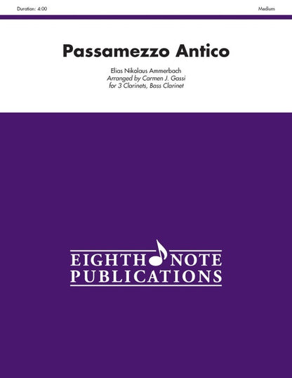 PasSamezzo Antico 3 Clarinets Bass Clarinet