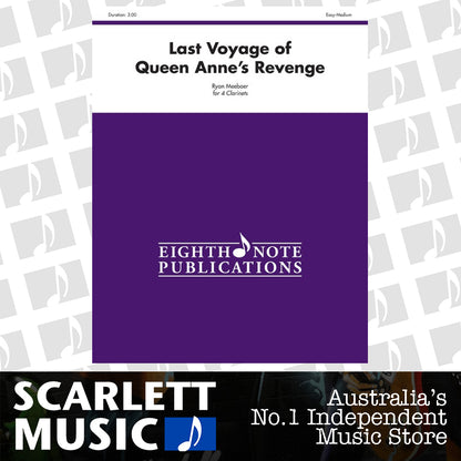 Last Voyage Of Queen Annes Revenge 4 Clarinets — view 2