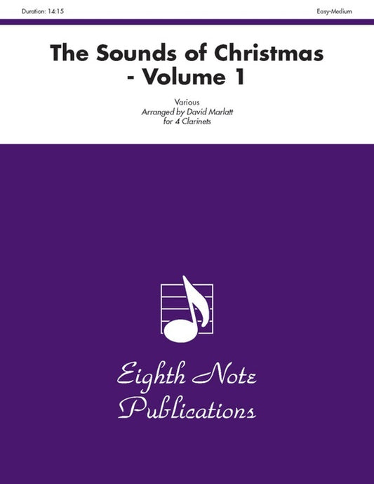 Sounds of Christmas Volume 1 for 4 Clarinets