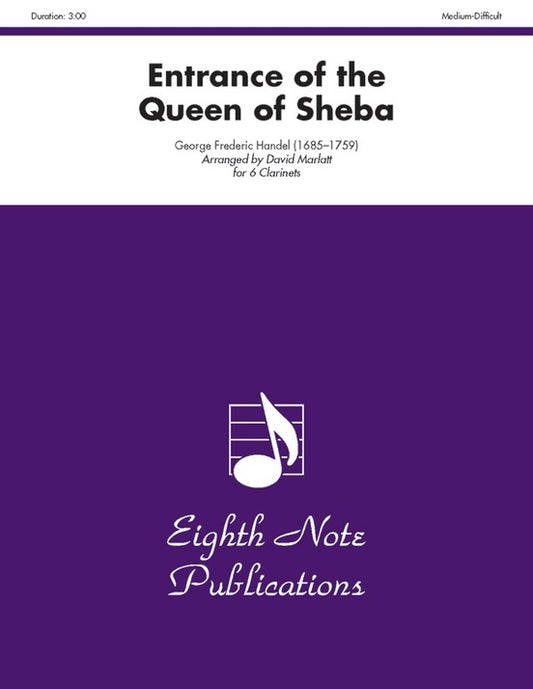 Entrance Of The Queen Of Sheba 6 Clarinets