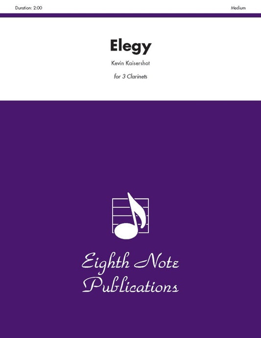 Elegy 3 Clarinets