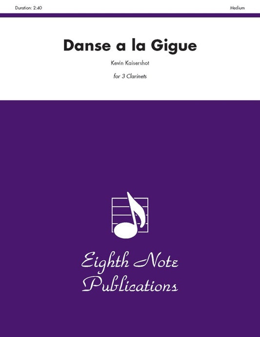 Danse A La Gigue 3 Clarinets
