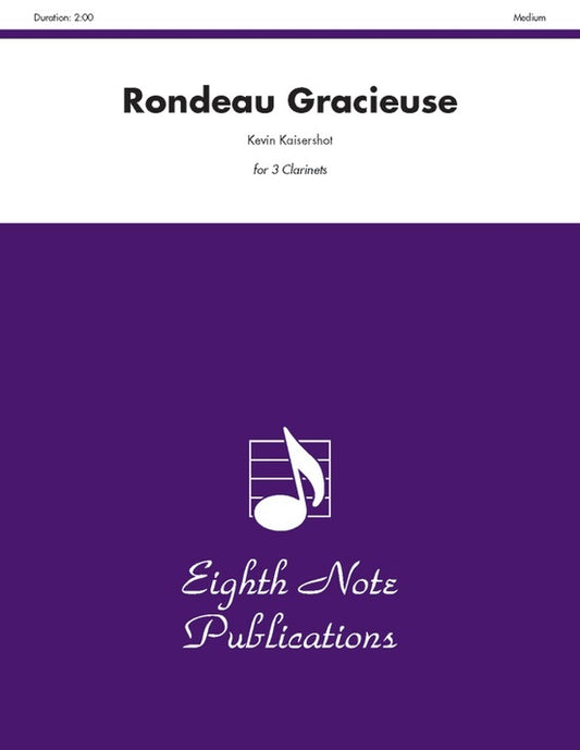 Rondeau Gracieuse 3 Clarinets