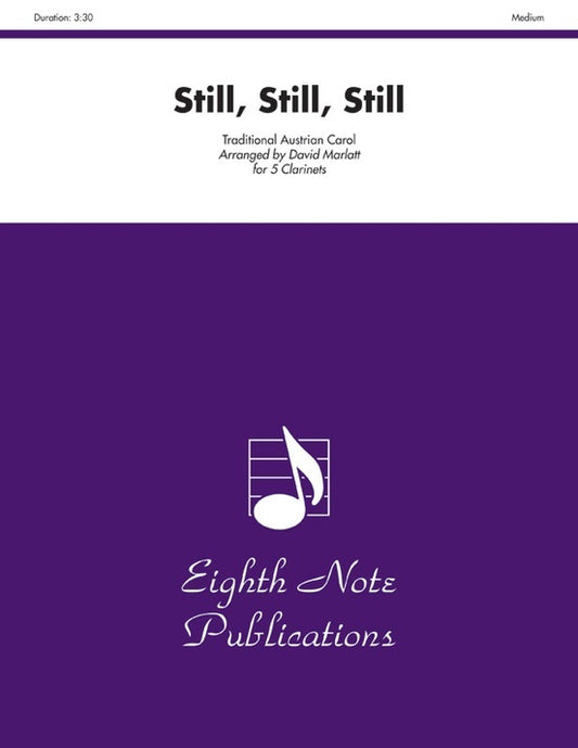 Still Still Still Sheet Music for 5 Clarinets