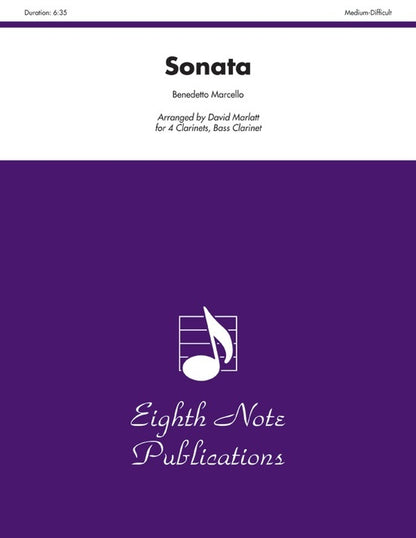 Sonata for 4 Clarinets and Bass Clarinet
