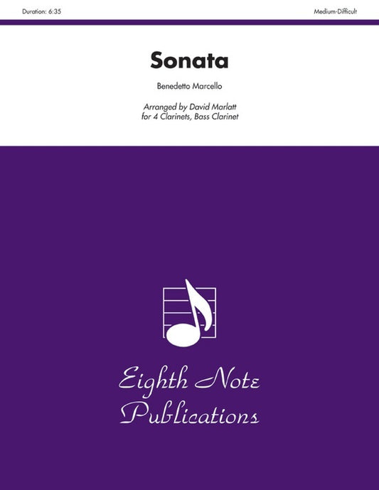 Sonata for 4 Clarinets and Bass Clarinet