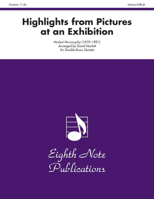 Highlights Pictures At Exhibition Double Brass Qnt