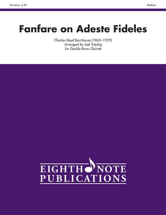 Fantasy On Adeste Fideles Double Brass Quintet