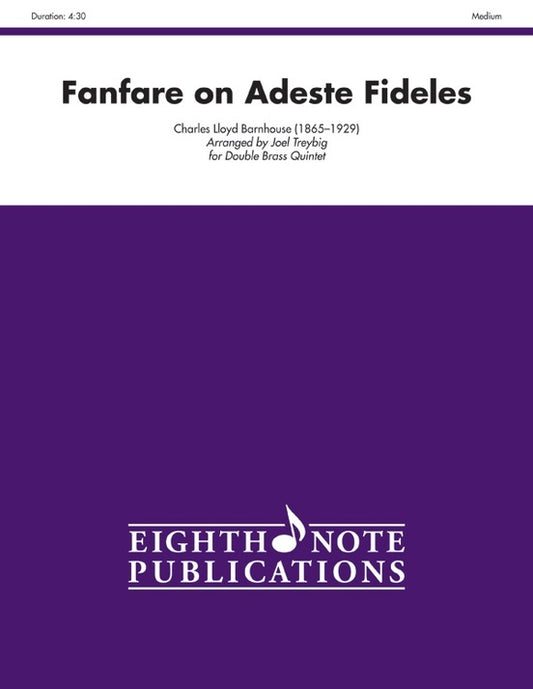 Fantasy On Adeste Fideles Double Brass Quintet