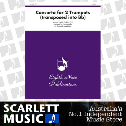 Concerto For 2 Trumpets Double Brass Quintet — view 2