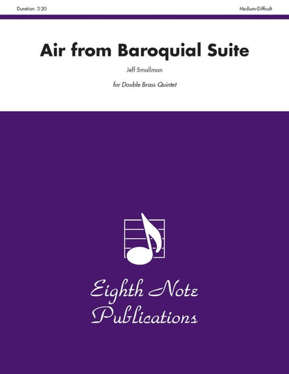 Air from Baroquial Suite for Double Brass Quintet Sheet Music